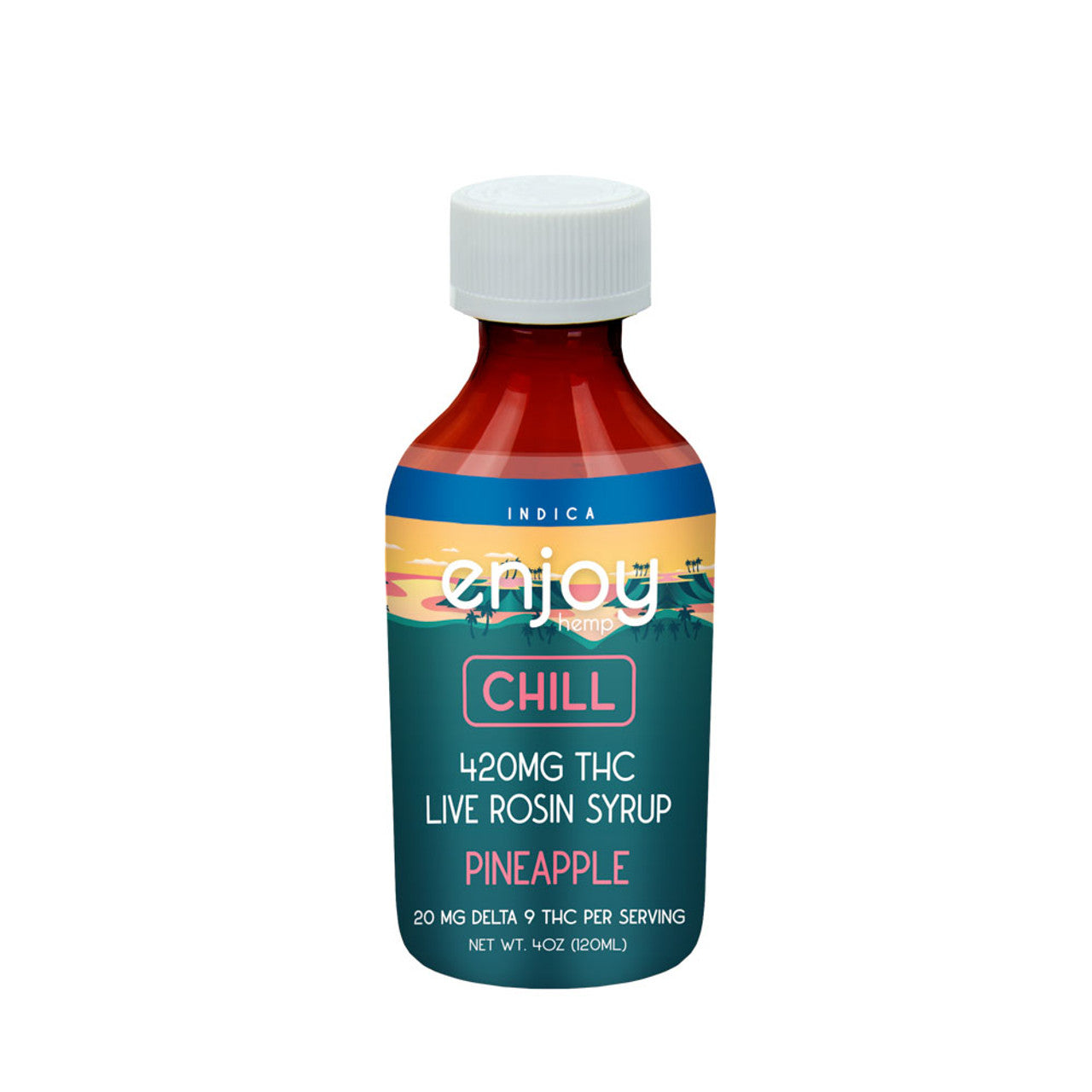 Enjoy Live Rosin Delta 9 THC Syrups 420mg