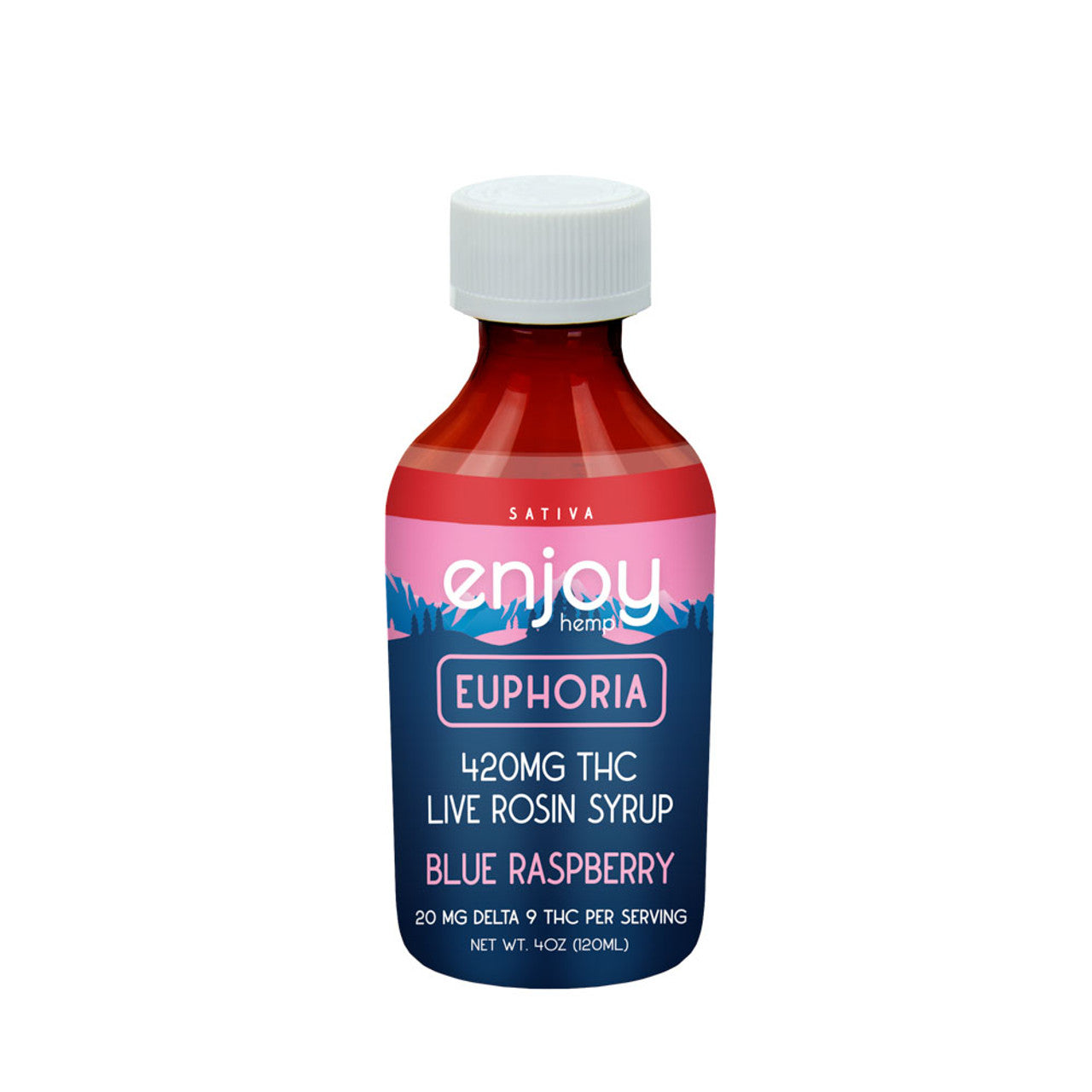 Enjoy Live Rosin Delta 9 THC Syrups 420mg