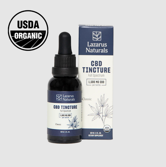 Lazarus Naturals Organic CBD Tincture 50mg/ml