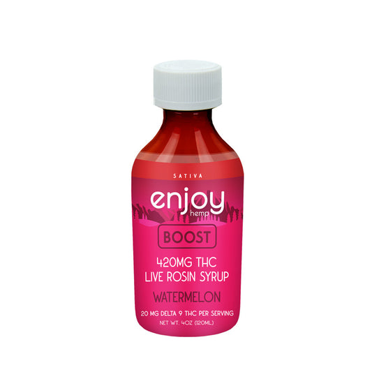 Enjoy Live Rosin Delta 9 THC Syrups 420mg