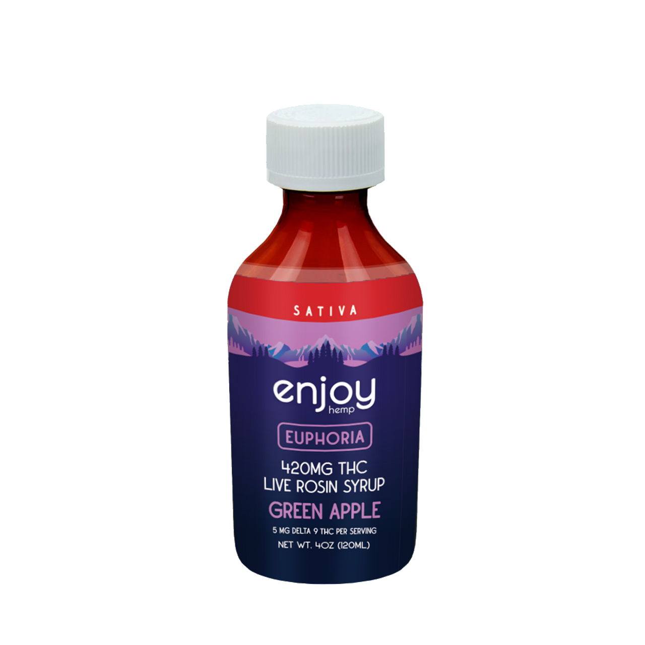 Enjoy Live Rosin Delta 9 THC Syrups 420mg