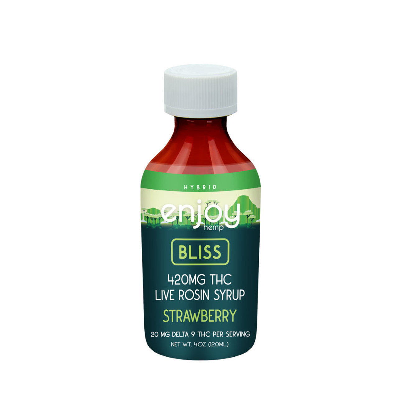 Enjoy Live Rosin Delta 9 THC Syrups 420mg