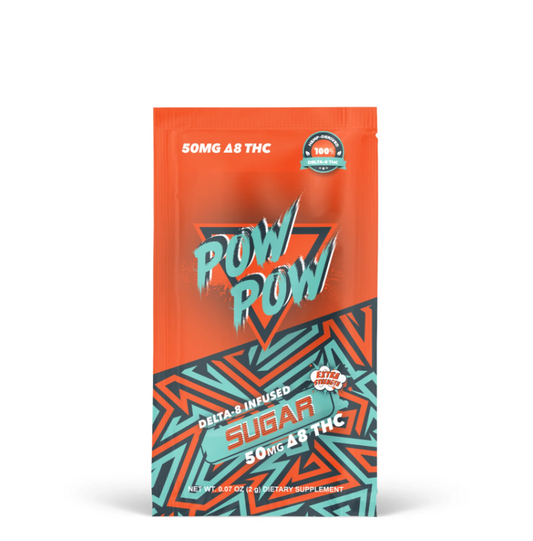 Pow Pow Delta 8 Infused Sugar